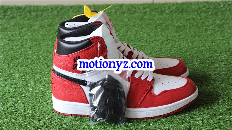 Authentic Air Jordan 1 Black Toe X INXX